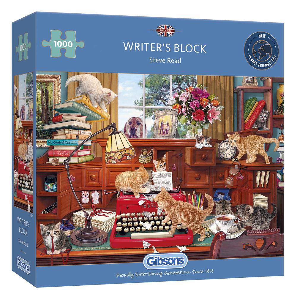 Writer&39;s Block - 1000 brikker - Nordisk Spil