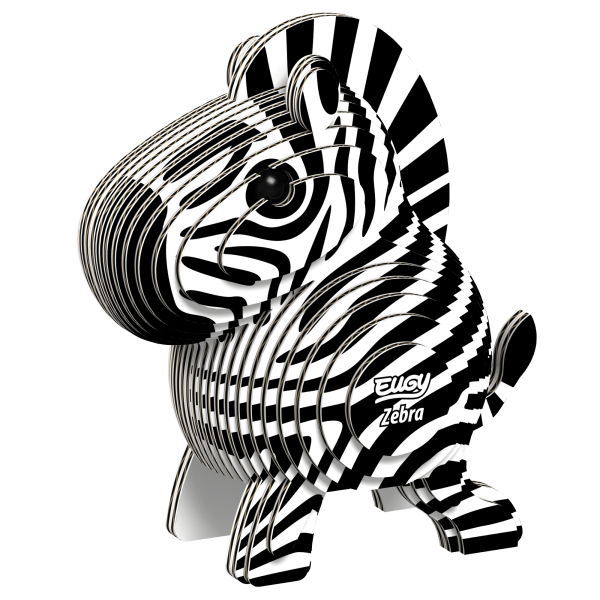 Eugy Zebra – 3D puslespil - Nordisk Spil