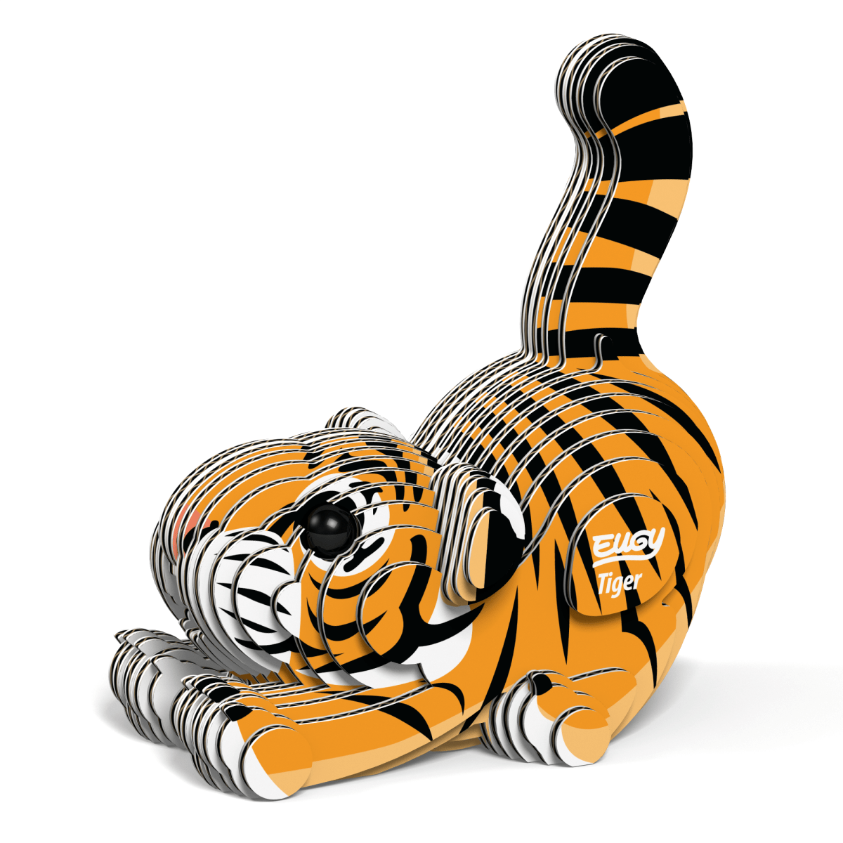Eugy Tiger – 3D puslespil - Nordisk Spil