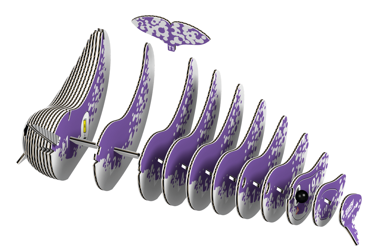 Eugy Narhval – 3D puslespil - Nordisk Spil