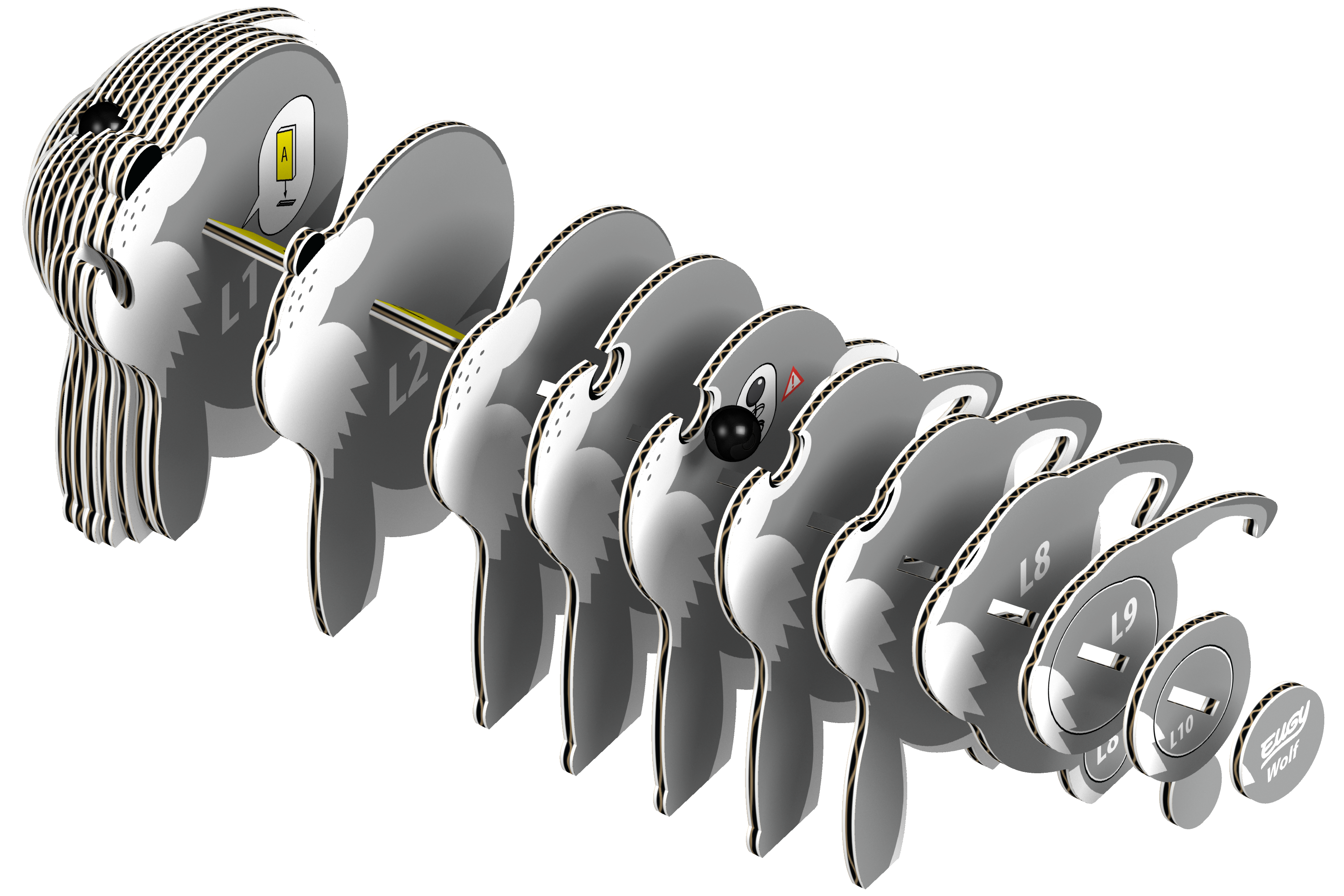 Eugy Ulv – 3D puslespil