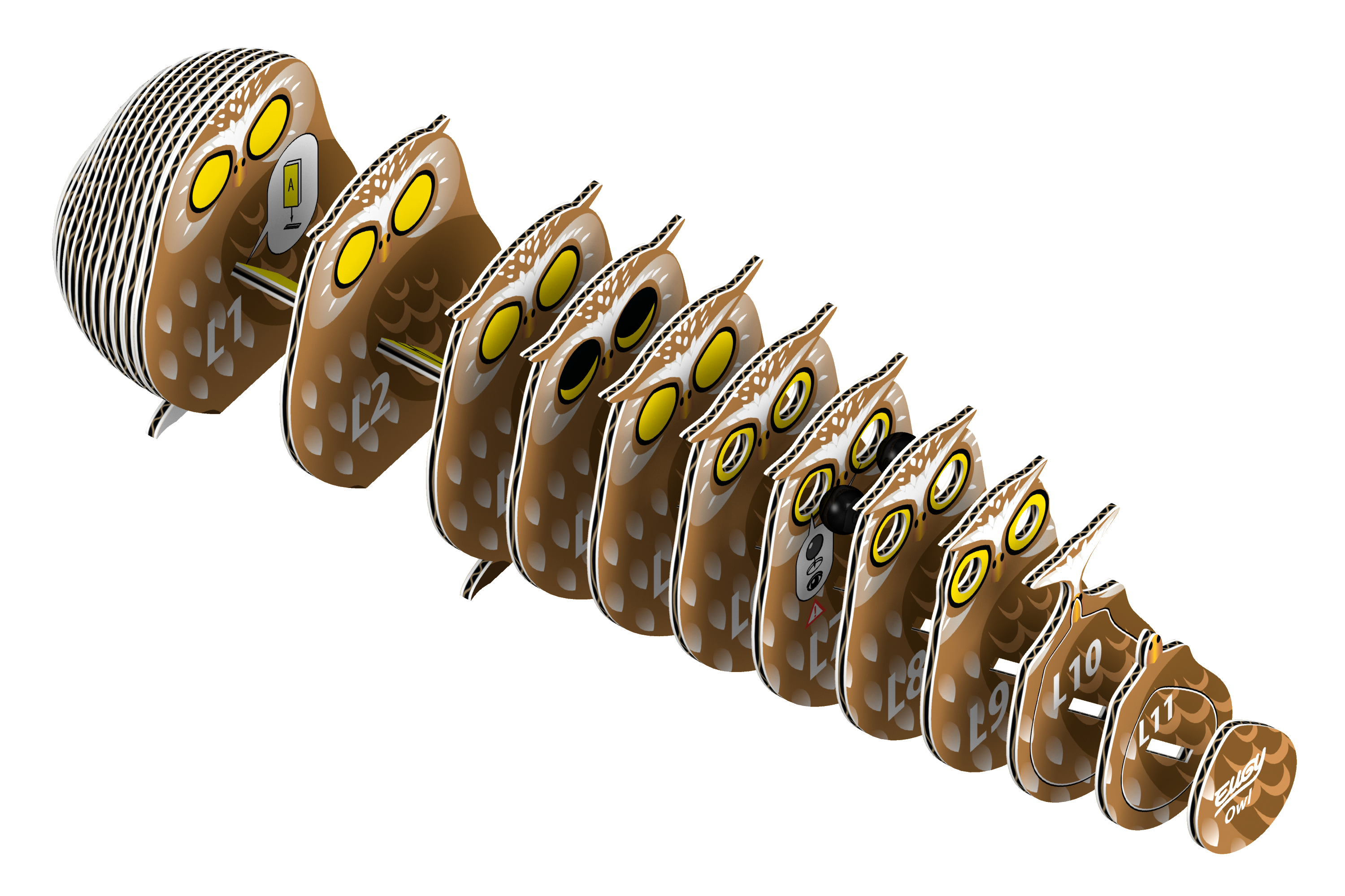 Eugy Ugle – 3D puslespil