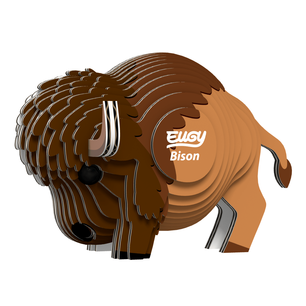 Eugy Bison – 3D puslespil - Nordisk Spil