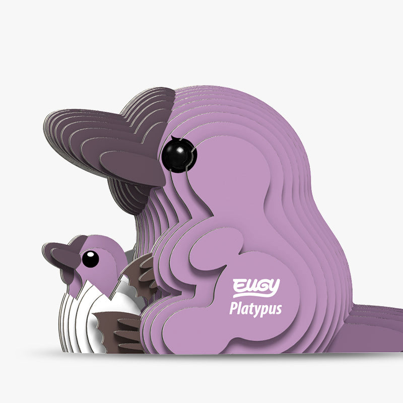 Eugy Næbdyr – 3D puslespil