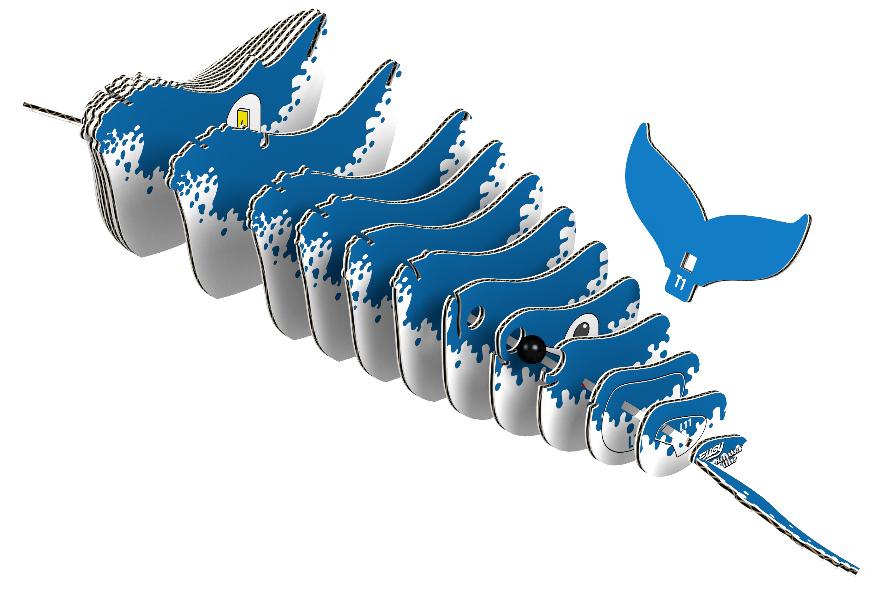Eugy Pukkelhval – 3D puslespil