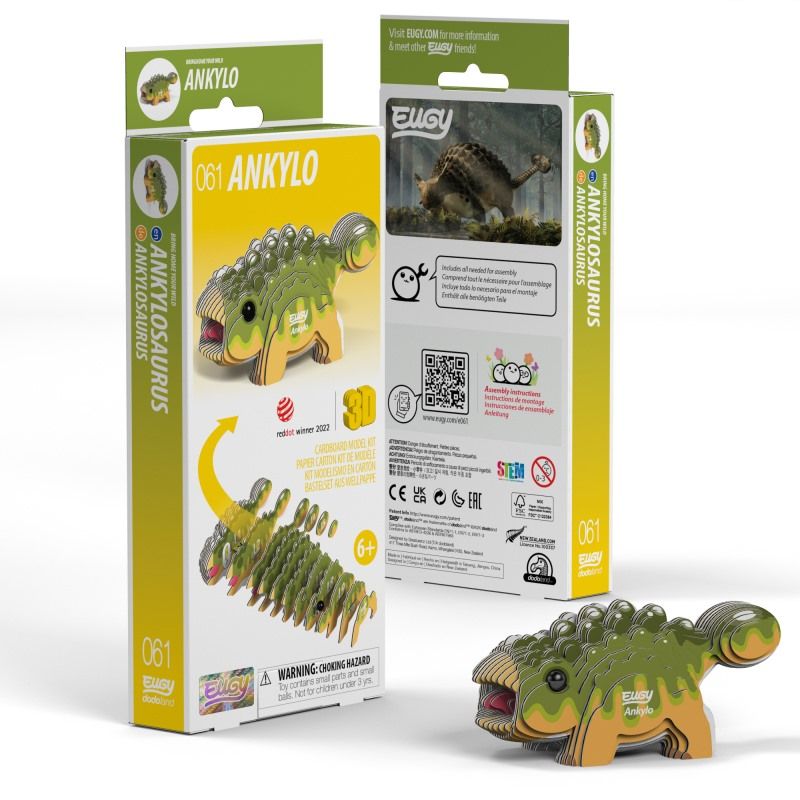 Eugy Ankylosaurus – 3D puslespil