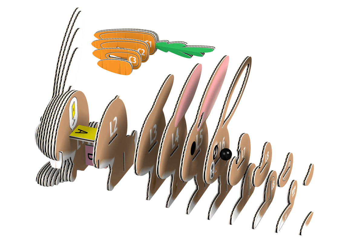 Eugy Kanin – 3D puslespil - Nordisk Spil