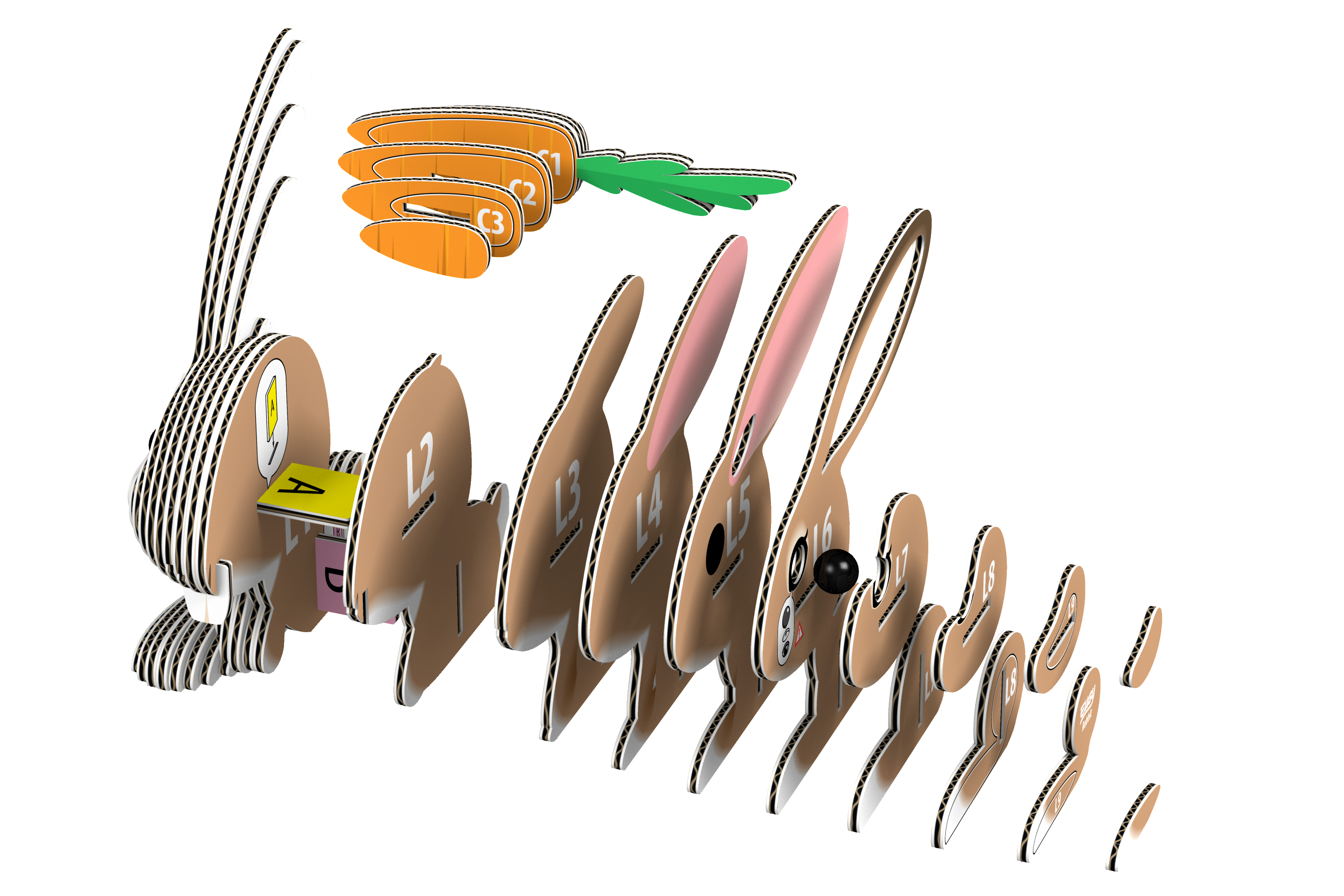 Eugy Kanin – 3D puslespil