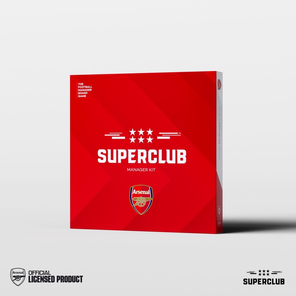 Superclub Managerkit - Arsenal - Nordisk Spil
