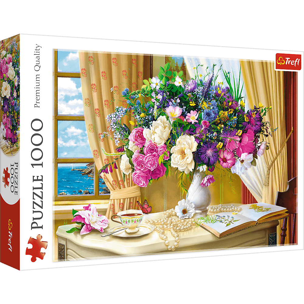 Flowers in the Morning - 1000 Brikker