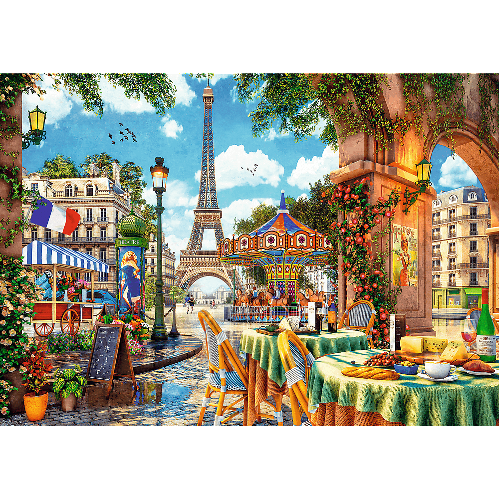 Parisian Morning - 1000 Brikker - Nordisk Spil