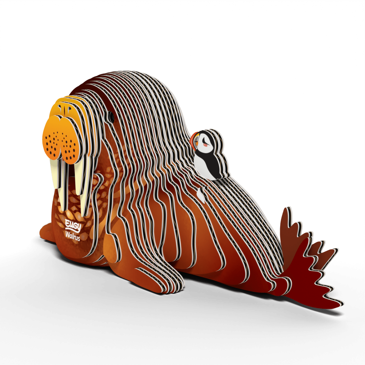 Eugy Hvalros – 3D puslespil - Nordisk Spil