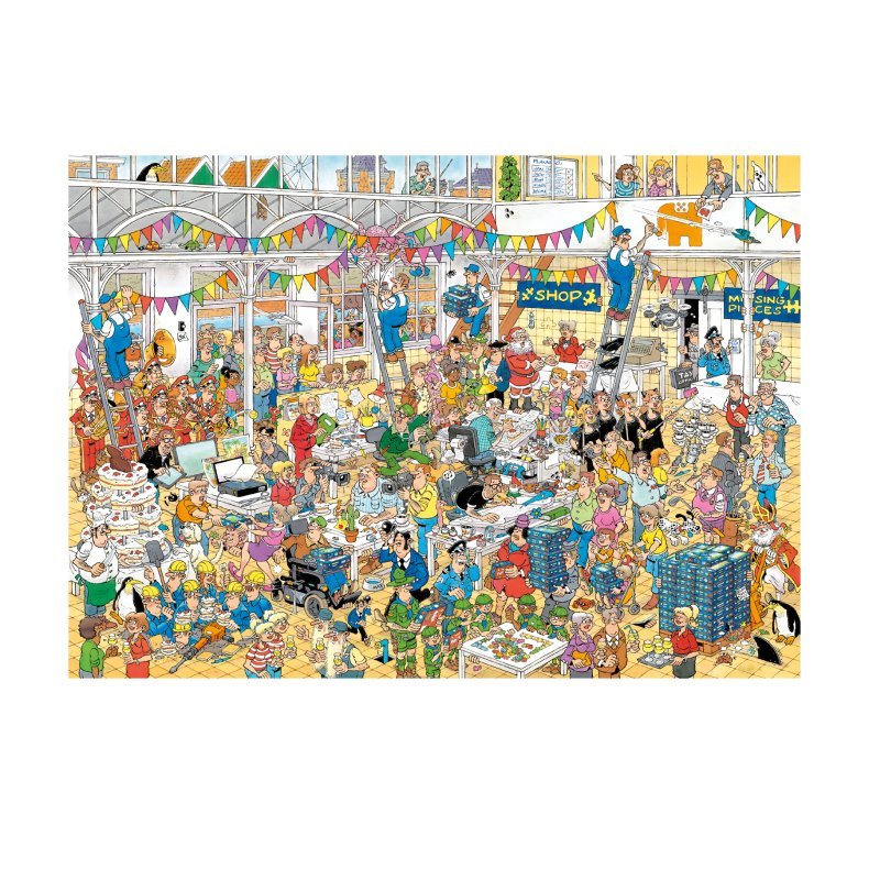 Jan van Haasteren Studio 10 Years - 1000 Brikker - Nordisk Spil