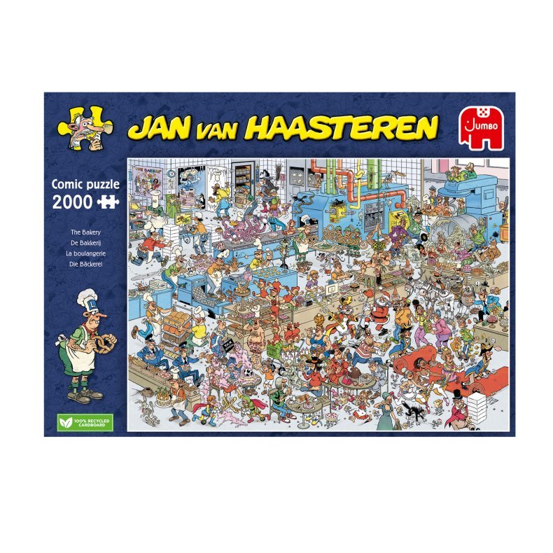 Jan van Haasteren - The Bakery - 2000 Brikker - Nordisk Spil