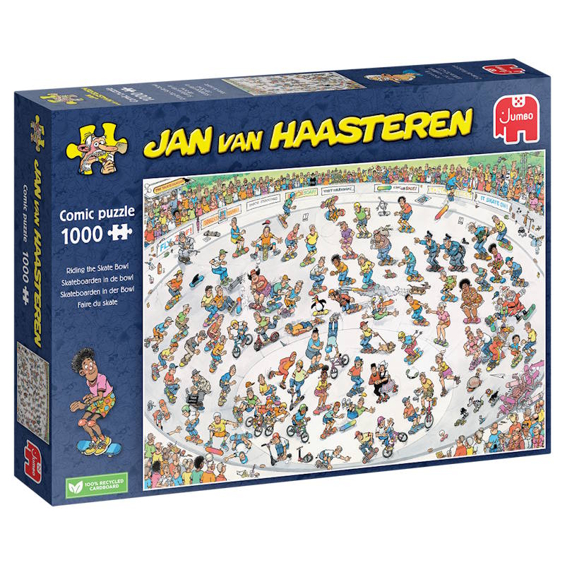 Sjov på skater - banen - 1000 brikker - Nordisk Spil