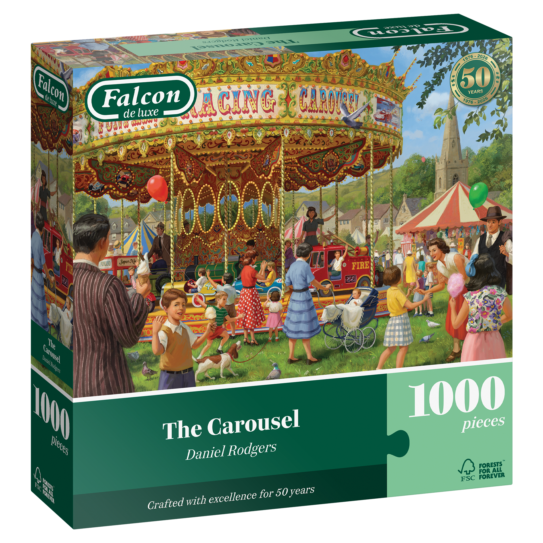 Falcon: Karusellen - 1000 brikker