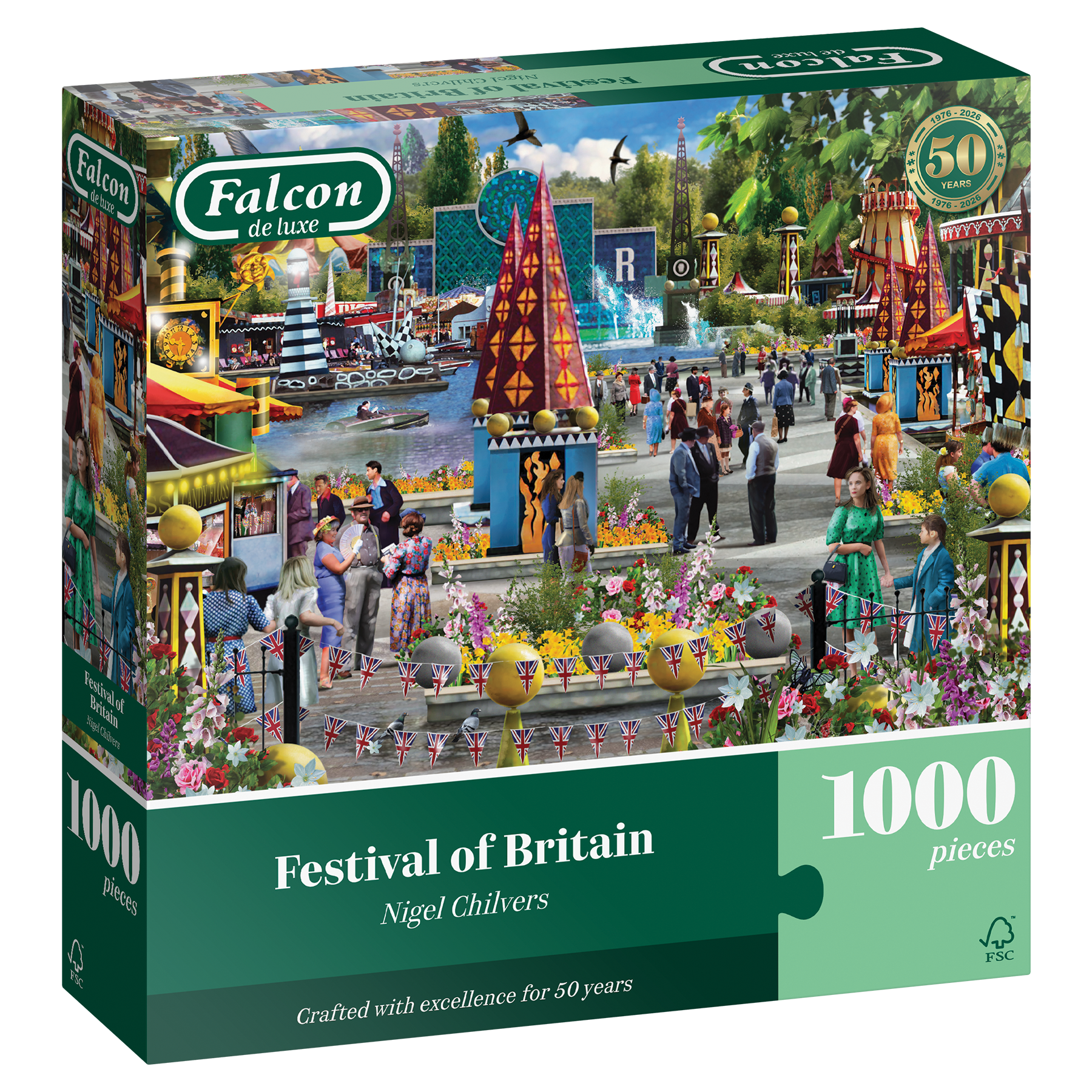 Falcon: Festival of Britain - 1000 brikker