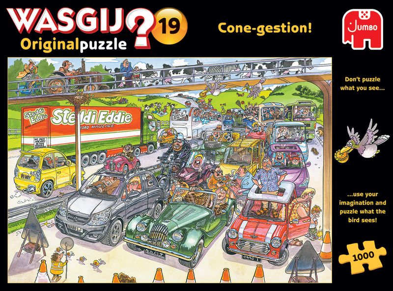 Original 19: Kø på vejen - 1000 brikker