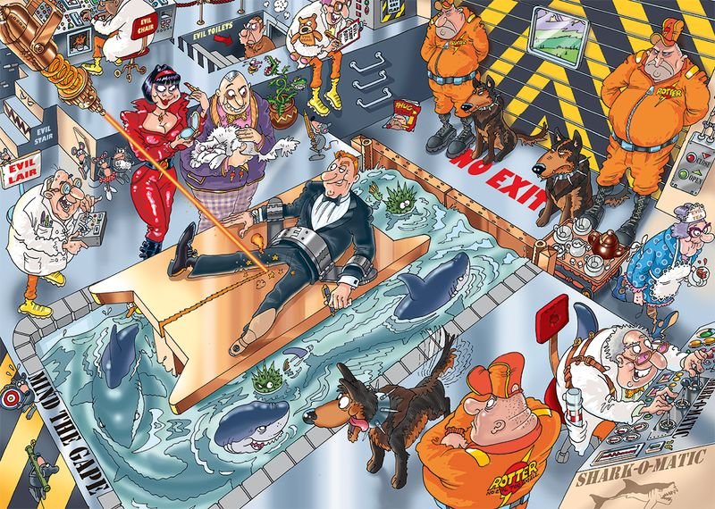 Mystery 13: Den perfekte plan - 1000 brikker - Nordisk Spil
