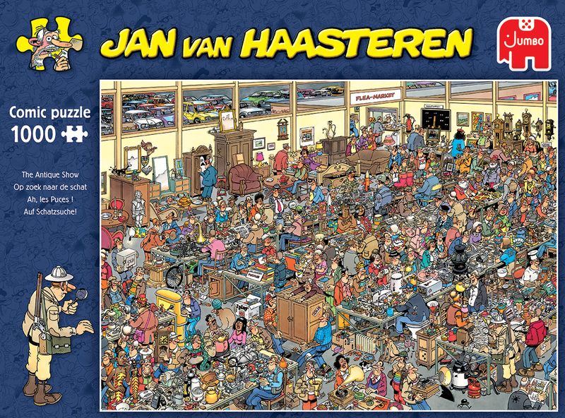 På loppemarked - 1000 brikker
