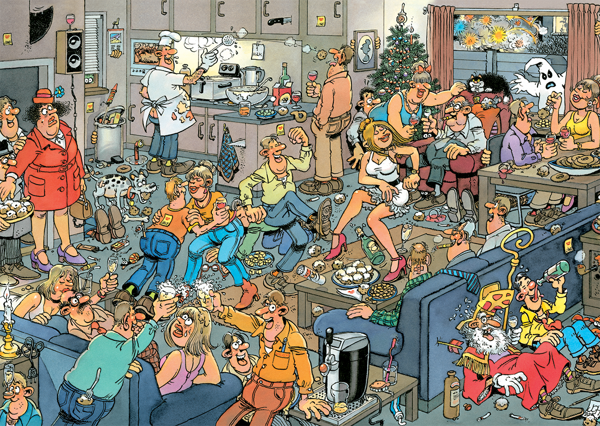 Nytårsfesten - 500 brikker