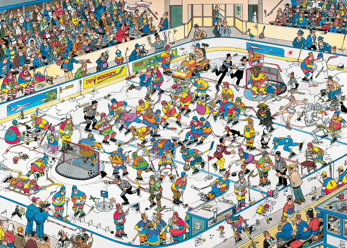 Ishockey (1000 brikker) - Nordisk Spil
