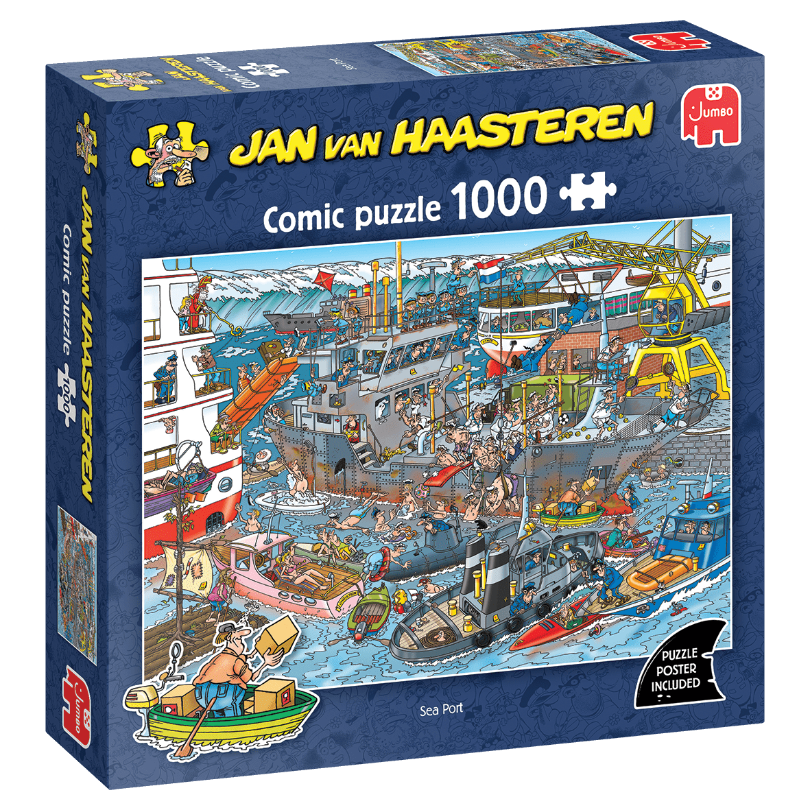 Havnen - 1000 brikker - Nordisk Spil