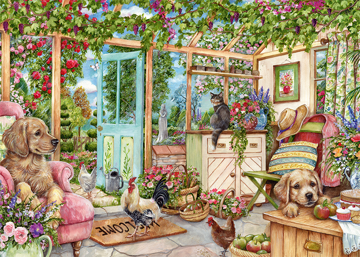 Country Conservatory - 1000 Brikker