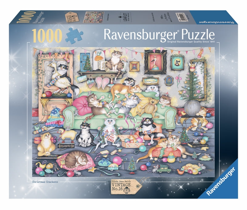 Smith: Kattene julehygger - 1000 brikker