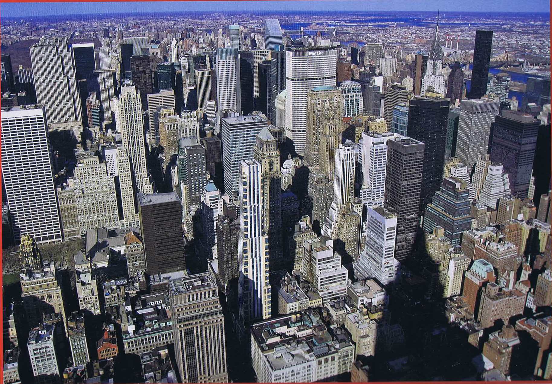 New York: Empire State Building view - 1000 brikker