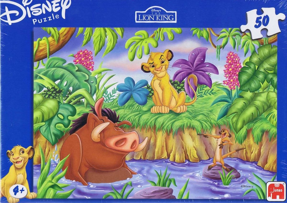 Disney Lion King - 50 brikker - Nordisk Spil
