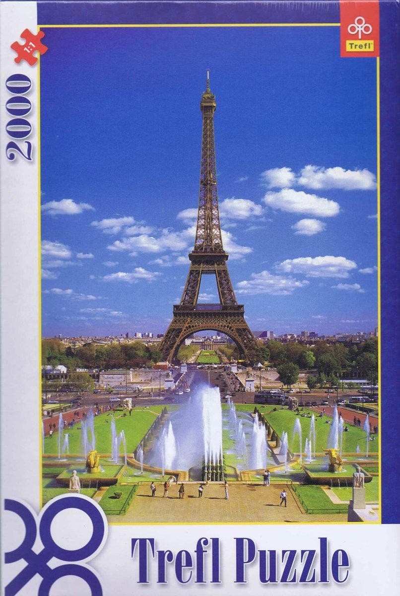The Eiffel Tower, 2000 brikker - Nordisk Spil