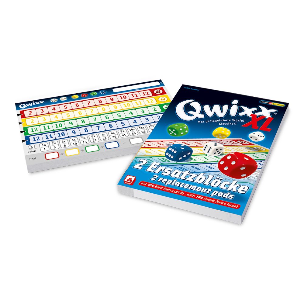 Qwixx XL - Ekstra blokke