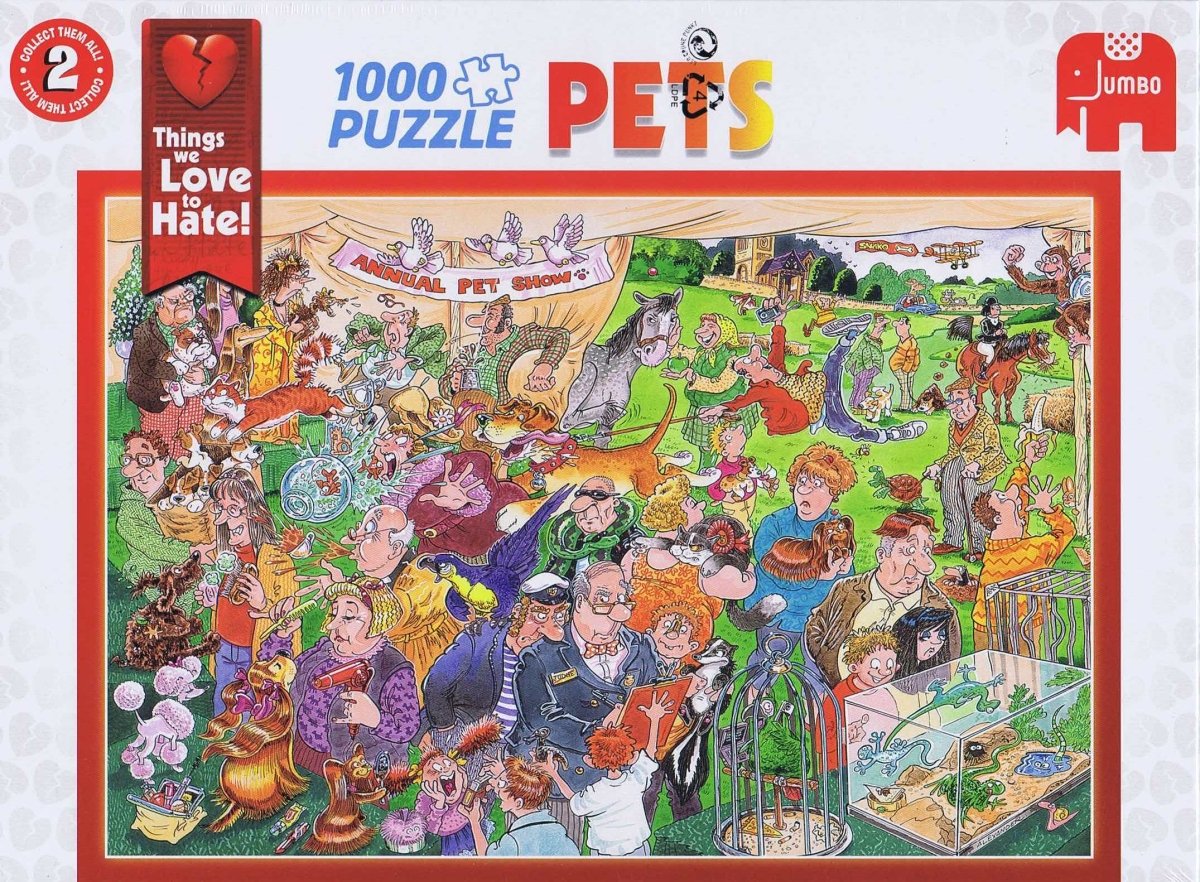 Pets, 1000 brikker - Nordisk Spil