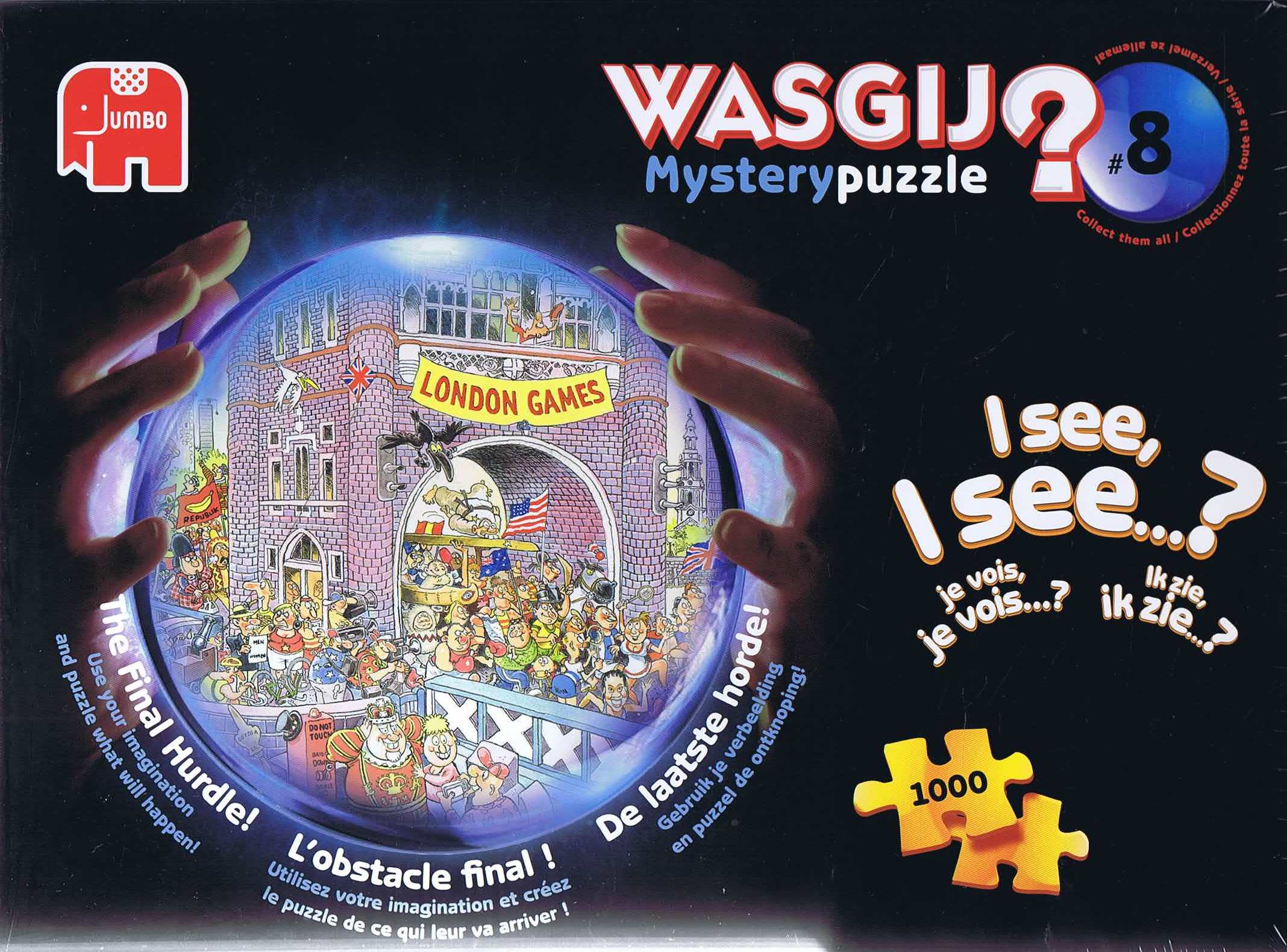 Wasgij? Mystery #8 The Final Hurddle - 1000 brikker