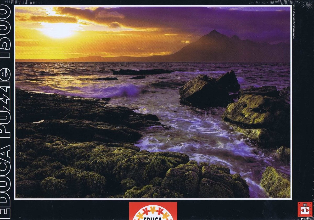 Sunset on the Rocks - 1500 brikker - Nordisk Spil