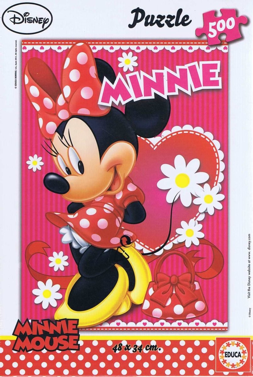 Disney Minnie Mouse - 500 brikker - Nordisk Spil