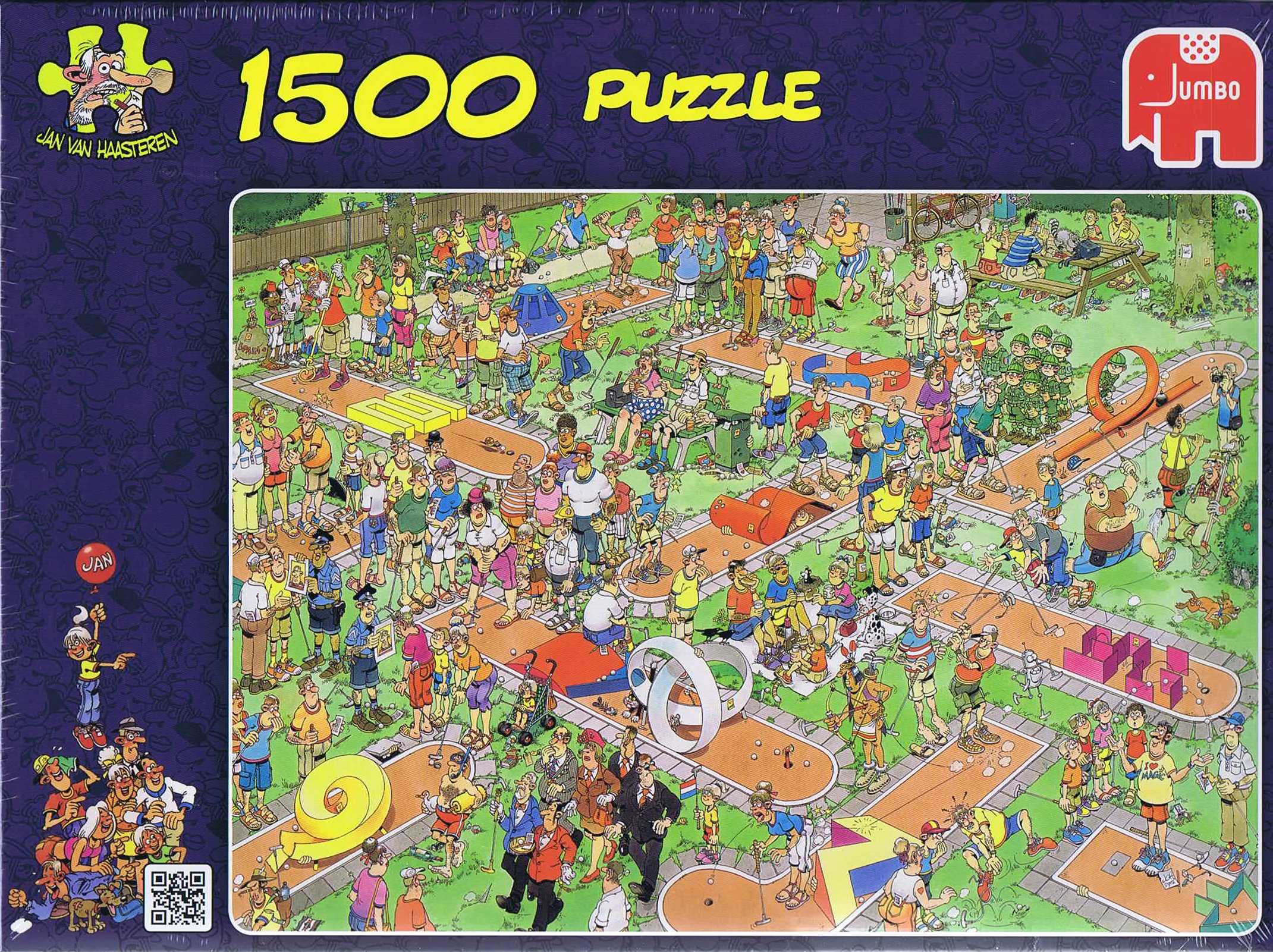 Minigolf - 1500 brikker