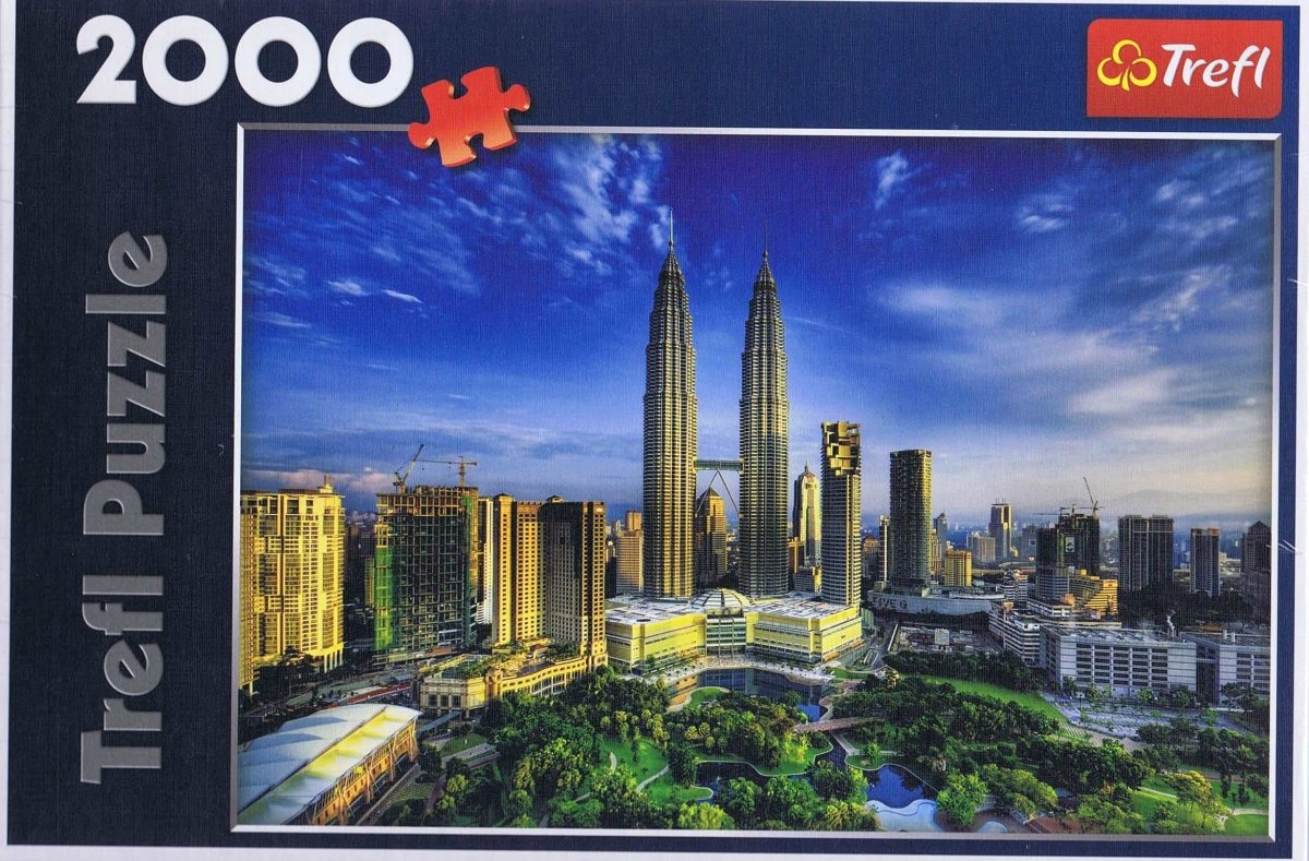 Petronas Twin Towers, 2000 brikker - Nordisk Spil