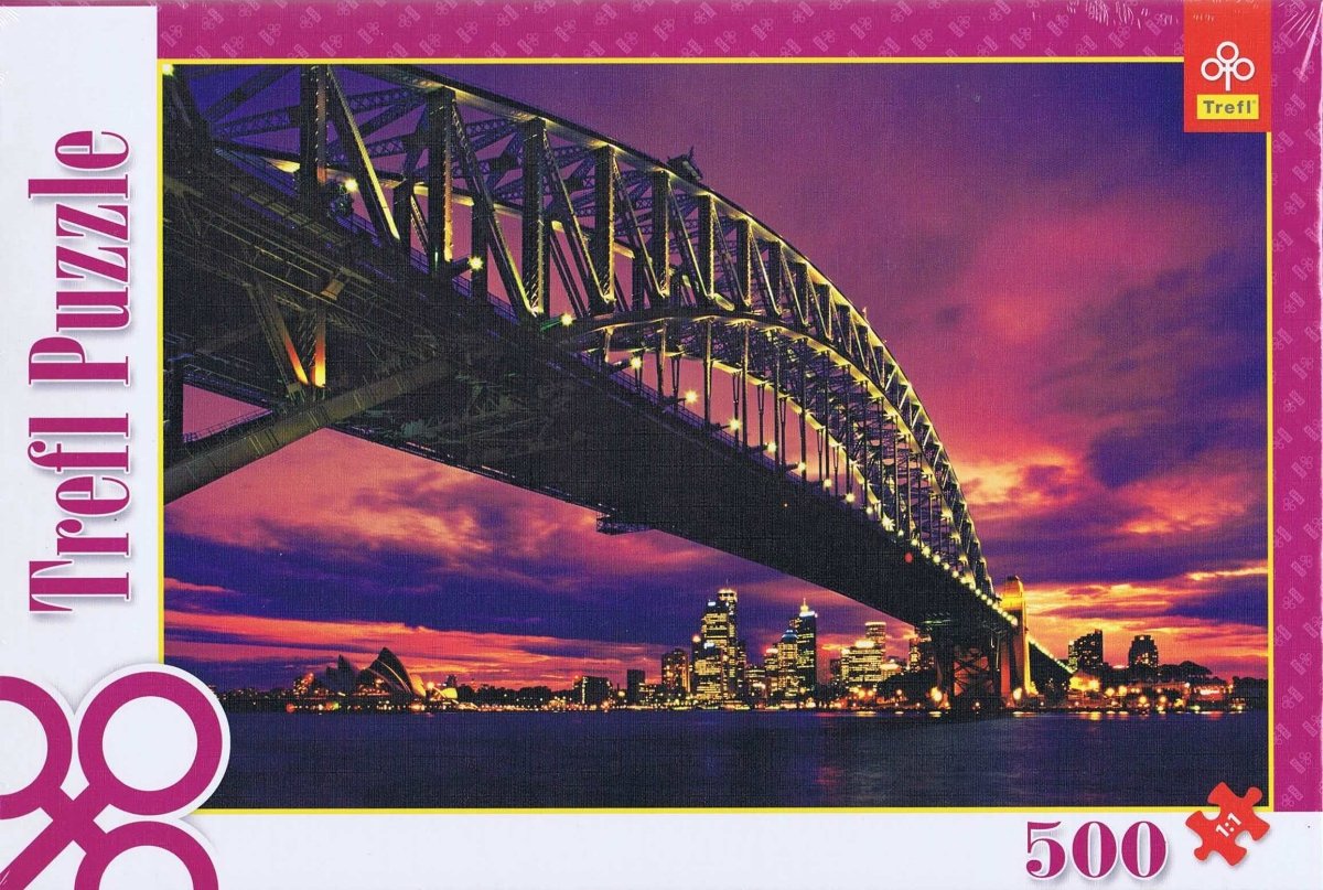 The Harbour Bridge, Sydney, 500 brikker - Nordisk Spil