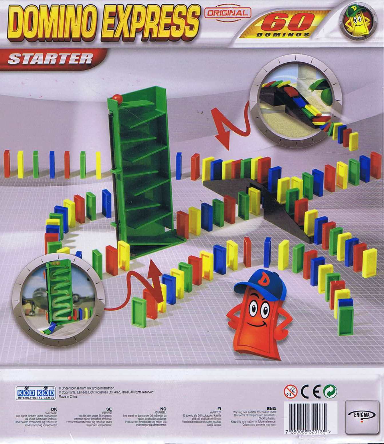 Domino Express, Starter - Nordisk Spil
