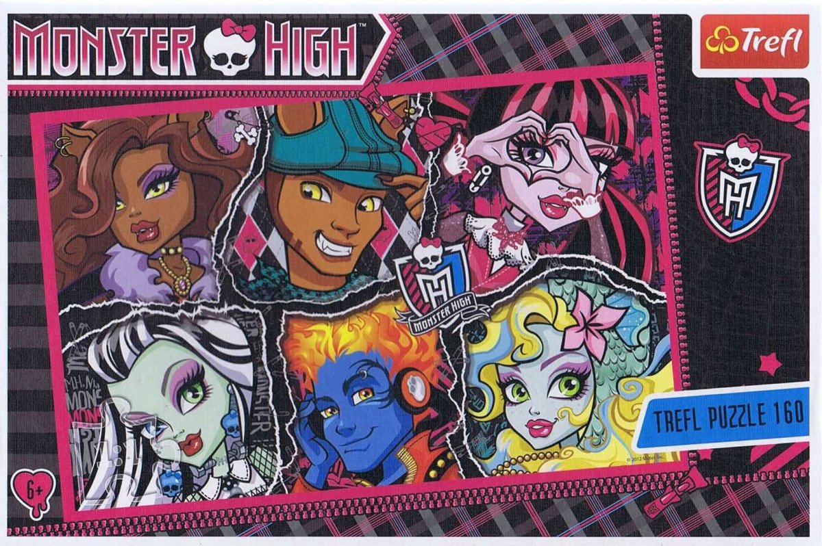 Monster High - 160 brikker - Nordisk Spil