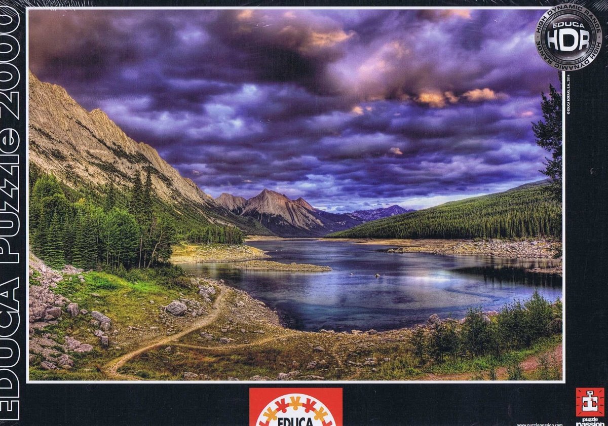 Medicine Lake, Canada - 2000 brikker - Nordisk Spil