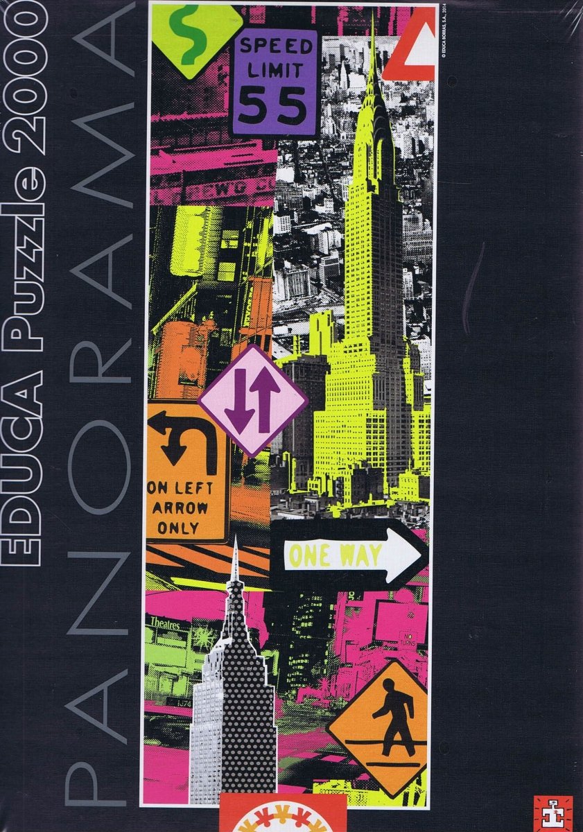 New York Pop Art - 2000 brikker - Nordisk Spil