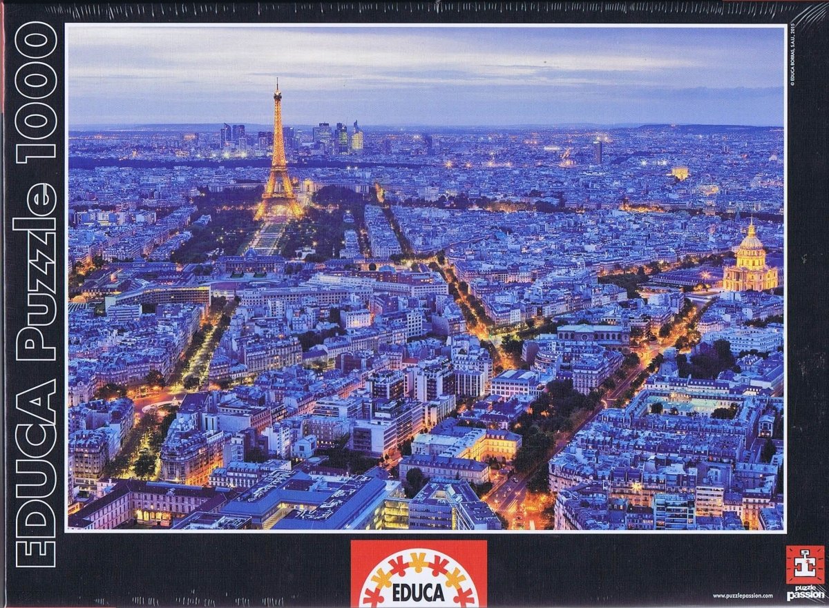 Paris lights, 1000 brikker - Nordisk Spil