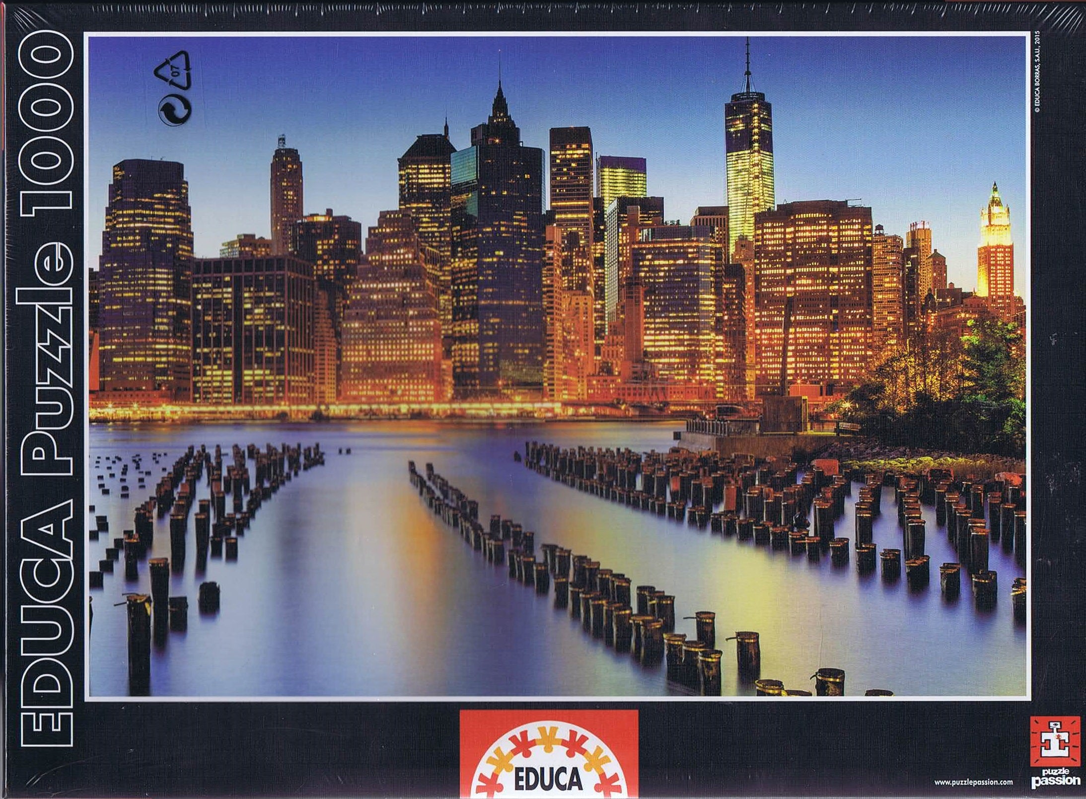 Skyscrapers - 1000 brikker