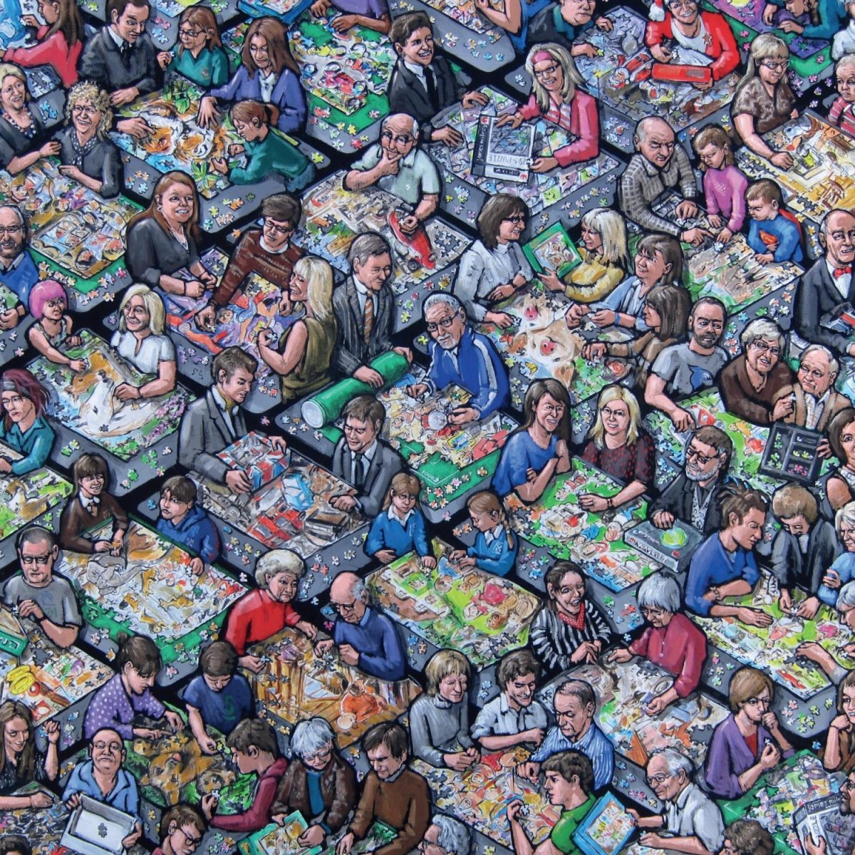 Puzzlers puzzling 625 brikker - Nordisk Spil