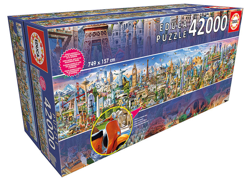 Around the World - 42000 brikker