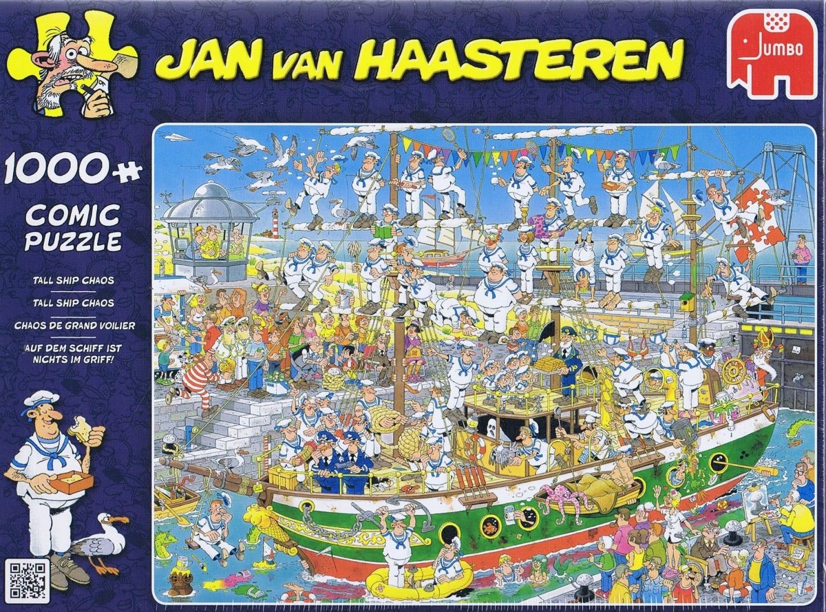 Tall Ship Chaos - 1000 brikker - Nordisk Spil