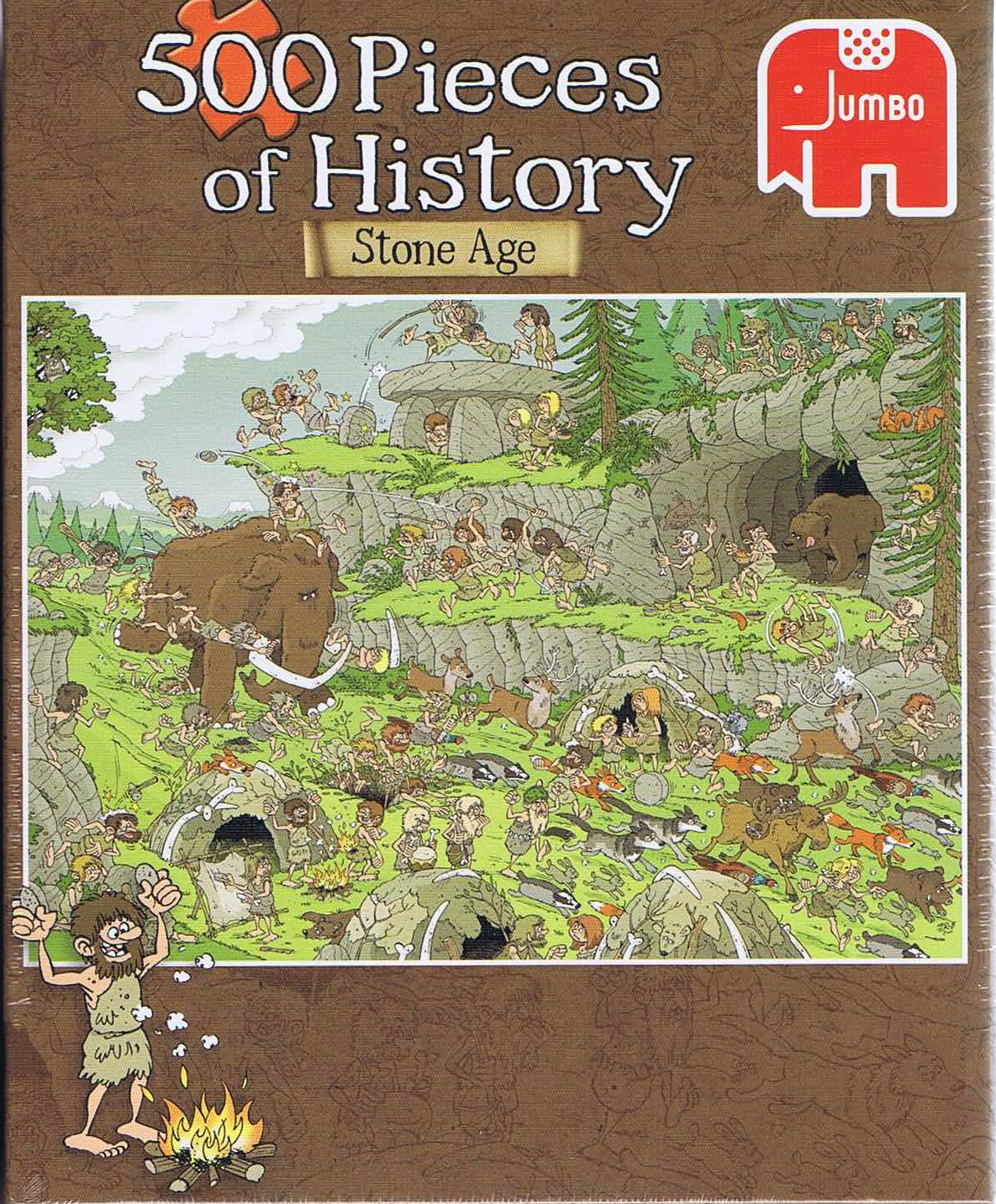 Pieces of History - Stoneage - 500 brikker
